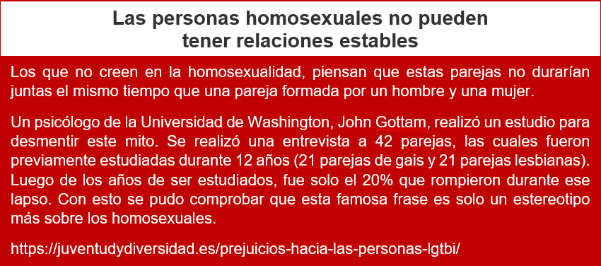 Relaciones estables